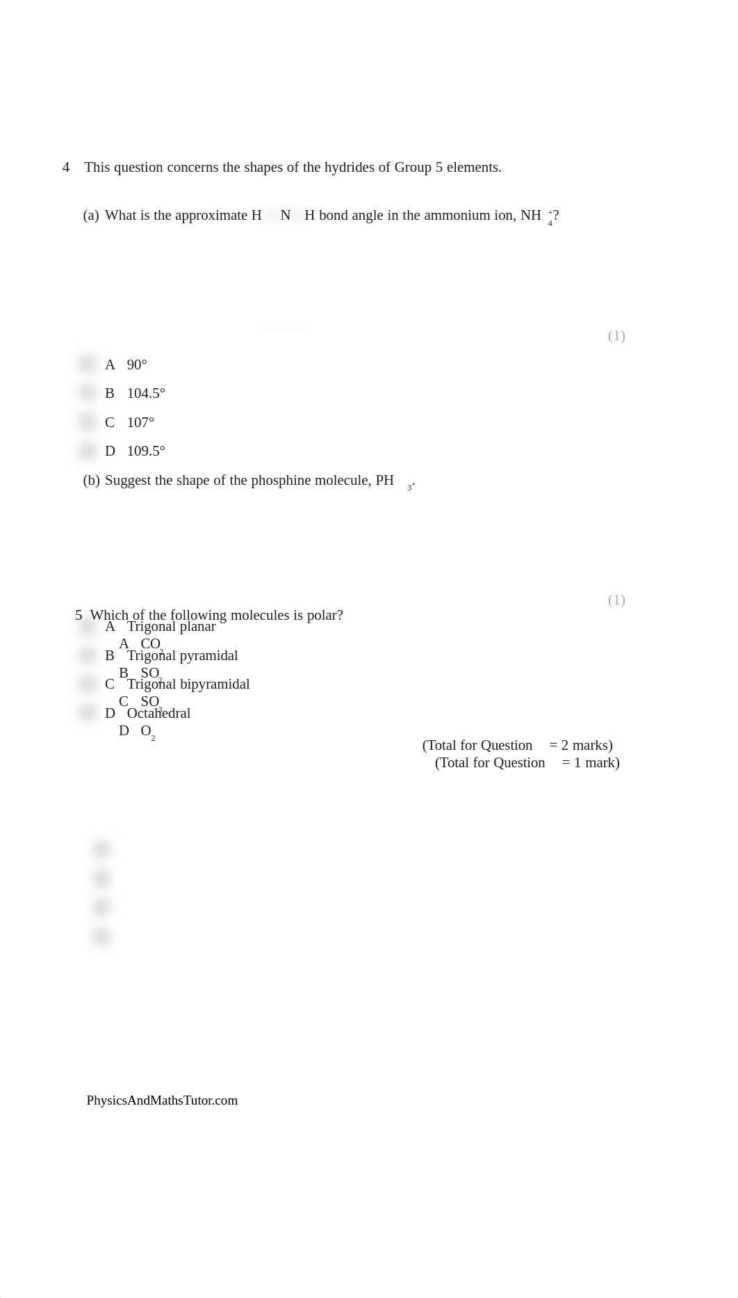 Shapes of Molecules & Ions (Multiple Choice) QP.pdf_dbykjg9hfew_page2