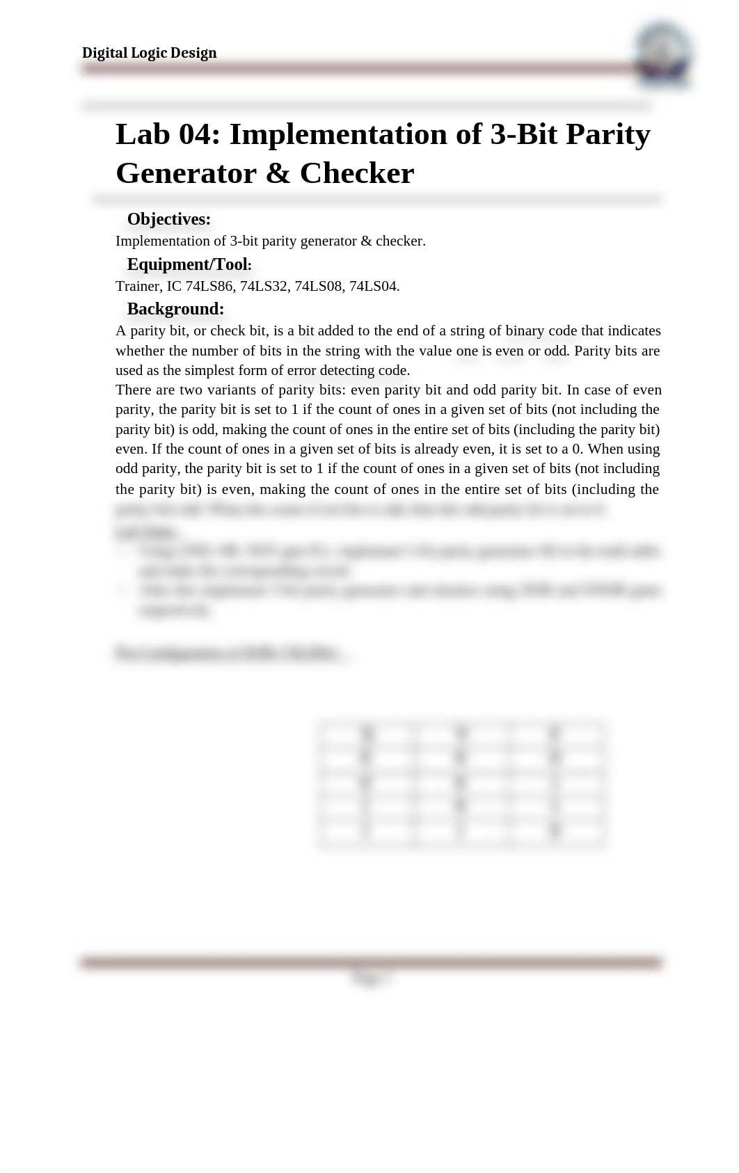 DD Lab 04-Implementation of 3 bit parity generator and checker.docx_dbyvaeba29l_page1