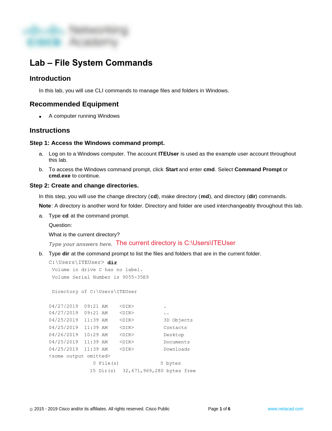 11.4.2.7 Lab - File System Commands.pdf_dbywa37nzdm_page1