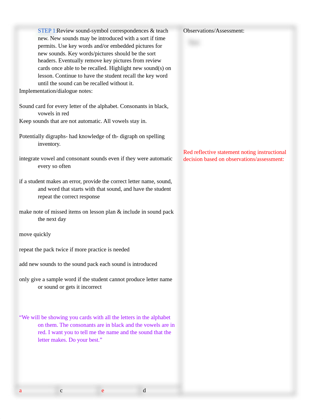 Lesson Plan 1_ ROAD TO READING LESSON PLAN (An Orton-Gillingham Based Intervention) - EDUC 3300 - Sp_dbz00e9ay3n_page1