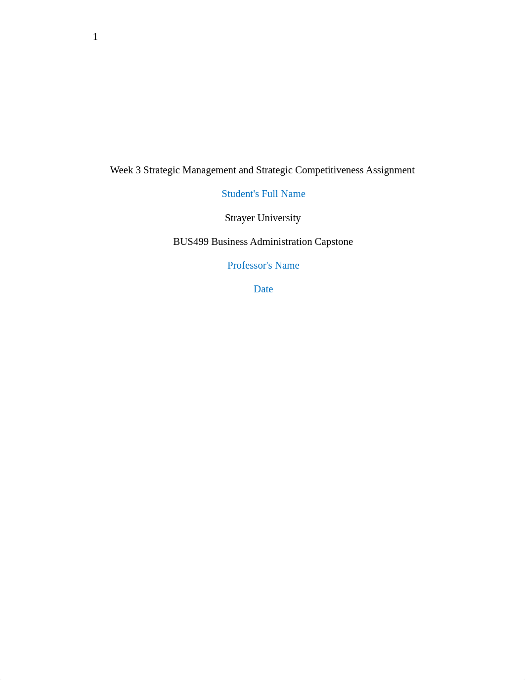 WEEK 3 ASSIGNMENT - STRATEGIC MANAGEMENT AND STRATEGIC COMPETITIVENESS.docx_dbzg7gsy23l_page1