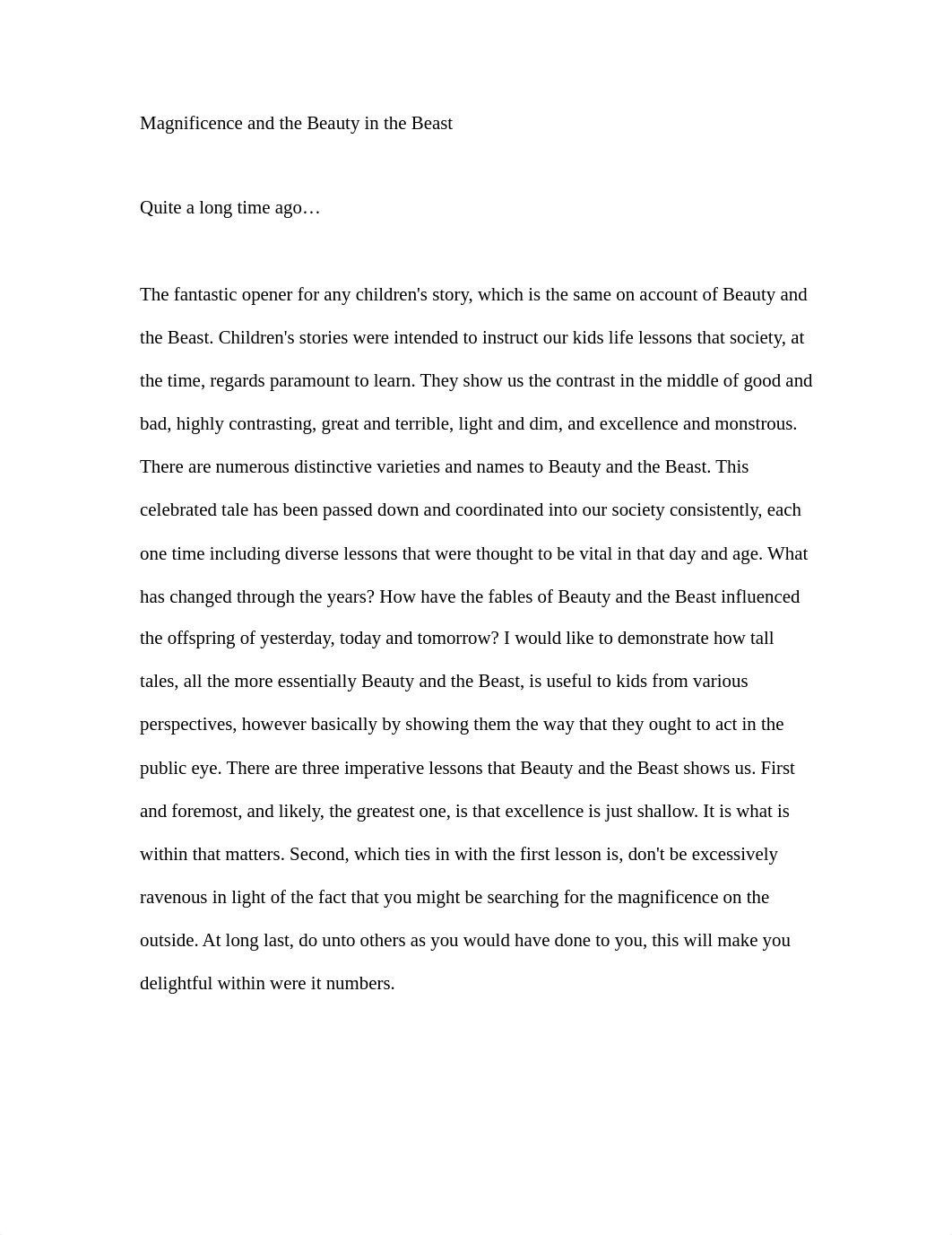 Beauty and the Beauty in the Beast Essay II_dbzl8u80qy9_page1