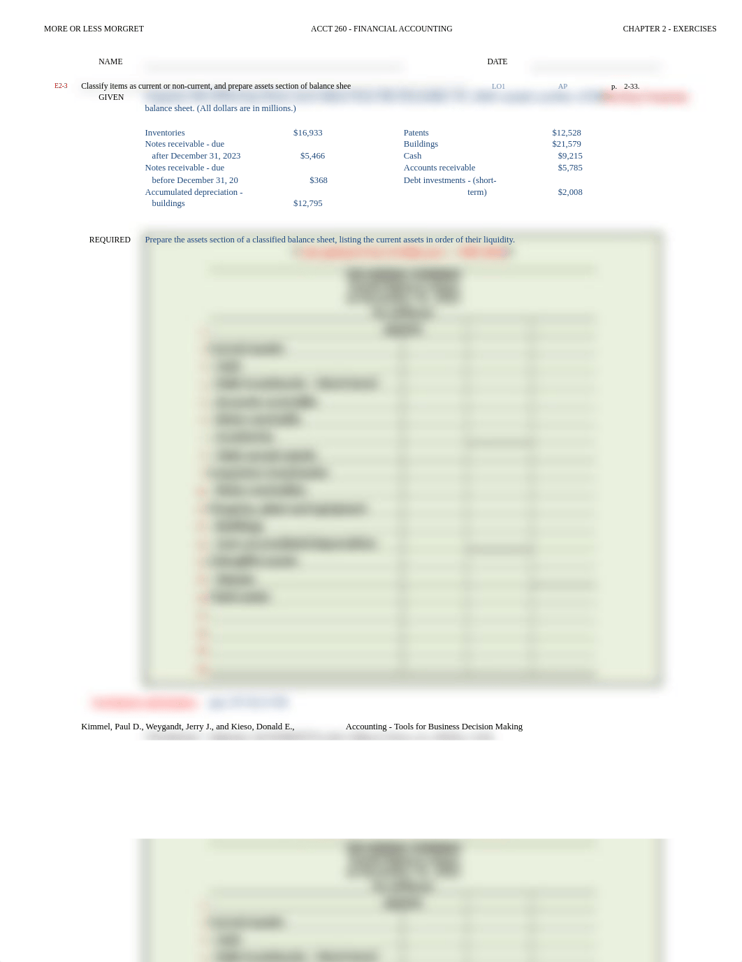 K7ED - Chapter 2 - Exercises - Stdnt Copy - 7th Ed.xlsx_dc01tadmaq2_page1