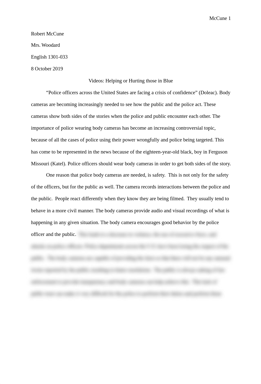 Police Body Cameras Essay.docx_dc0emne27n3_page1