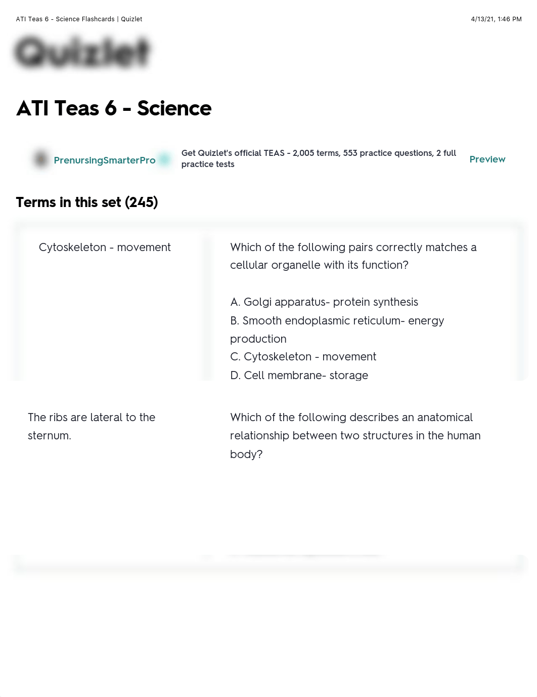 ATI Teas 6 - Science Flashcards | Quizlet.pdf_dc0gsxhkbkw_page1