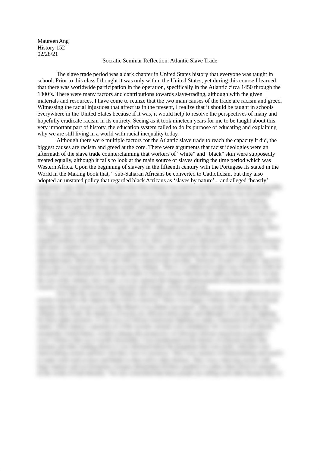 Atlantic Slave Trade Reflection.pdf_dc0rfaxqpe5_page1