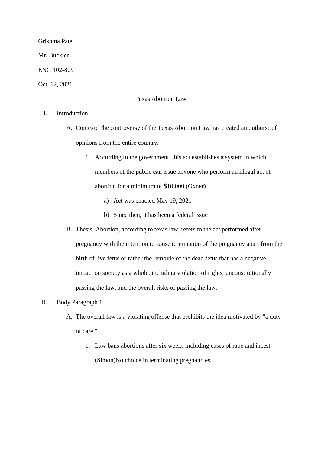 Texas Abortion Law Outline.docx_dc0w1138xun_page1