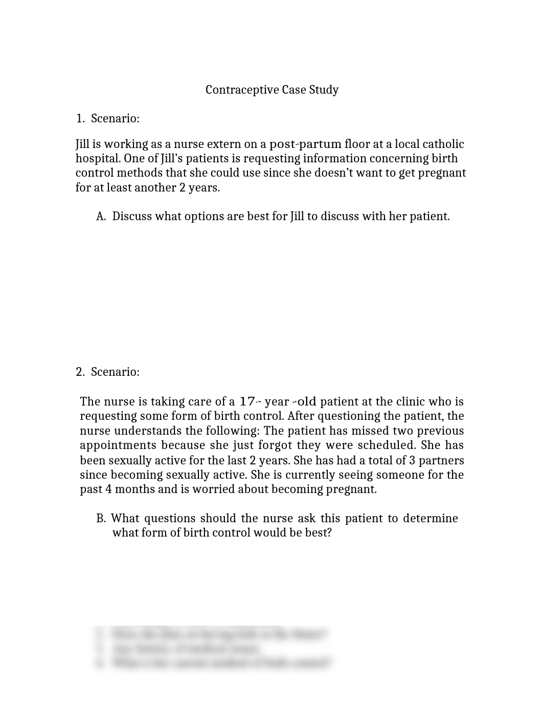 Ticket to Class - Contraceptive Case Study.docx_dc1fsers2e3_page1