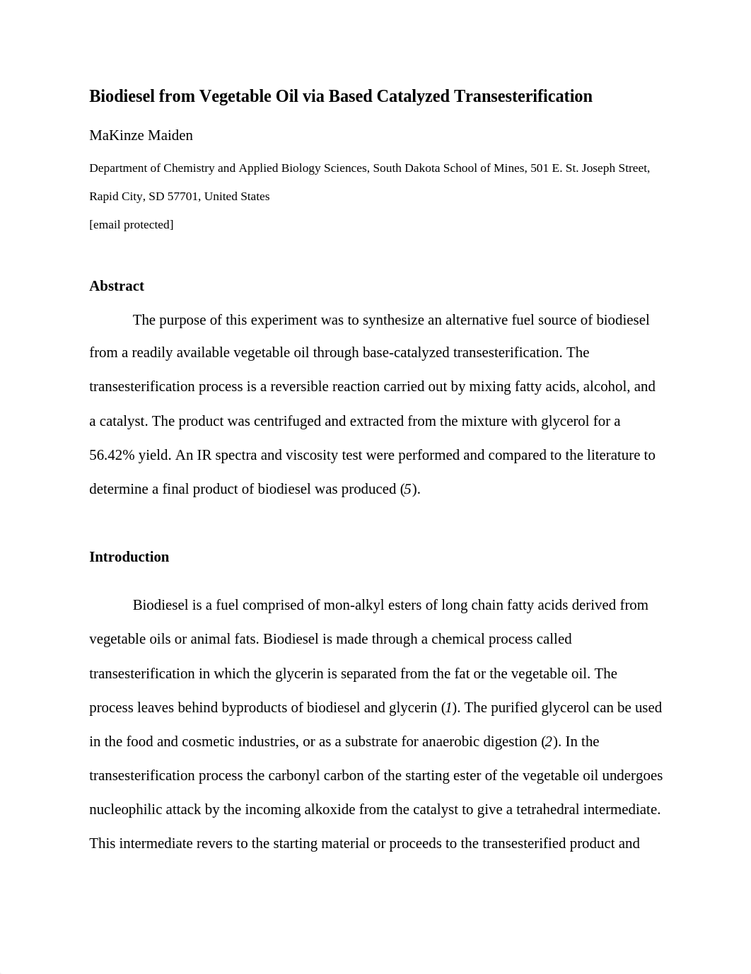 Biodiesel from Vegetable Oil via Based Catalyzed Transesterification.docx_dc1h8iv3rut_page1