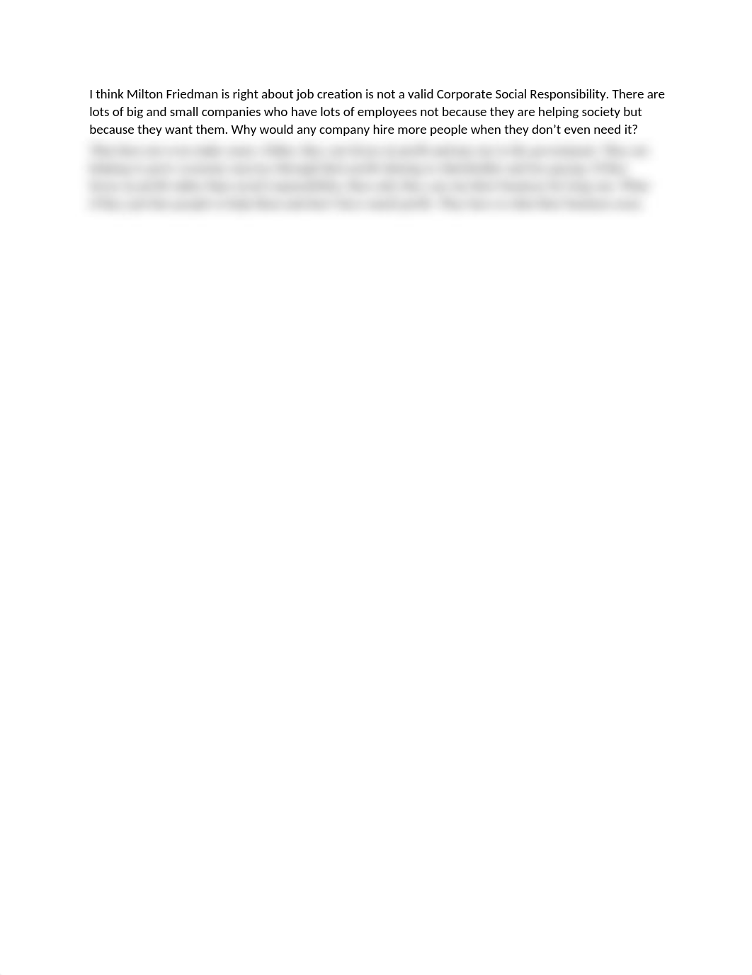 I think Milton Friedman is right about job creation is not a valid Corporate Social Responsibility.d_dc1noaaw3nx_page1