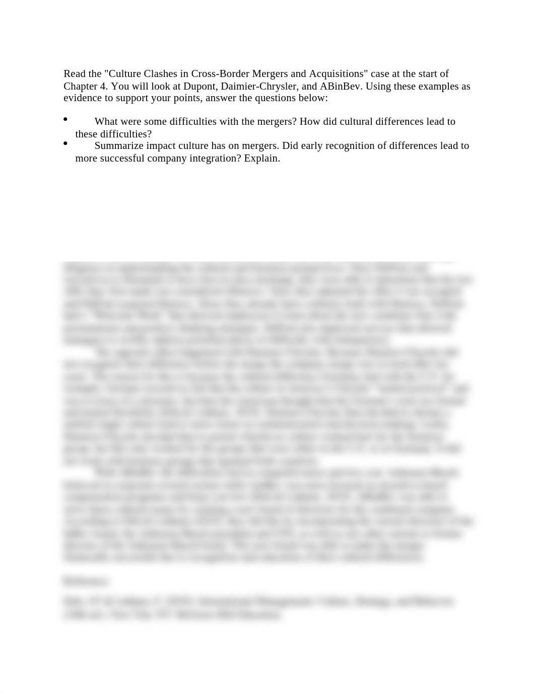 Discussion 02 - Culture Clashes in Cross-Border Mergers and Acquisitions.docx_dc1s9v0s0s2_page1