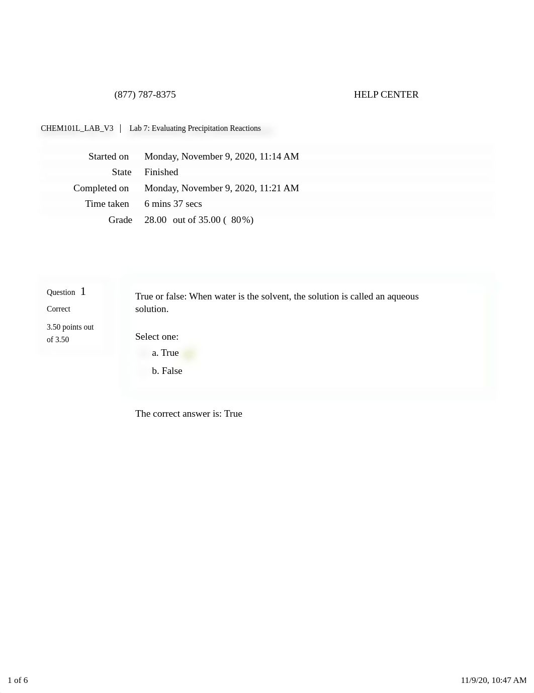 Lab Exam - Evaluating Precipitation Reactions.pdf_dc1vs3v1lal_page1