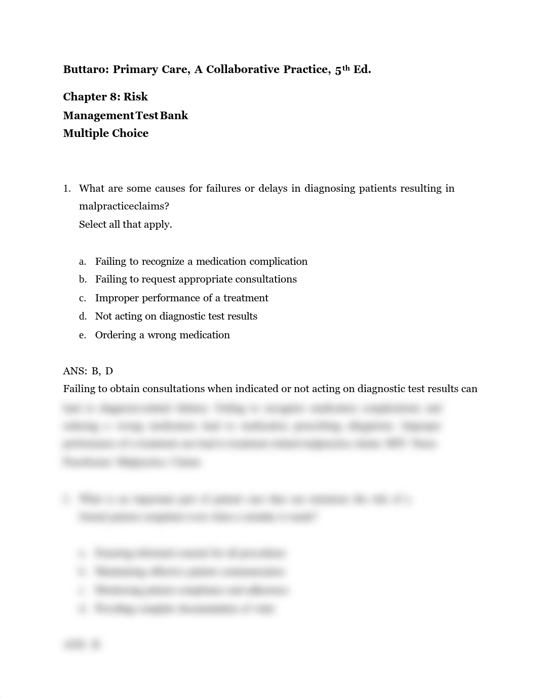 TEST BANK for Primary Care - A Collaborative Practice, 5th Edition_Terry Buttaro-11.pdf_dc1vxzc8w98_page2