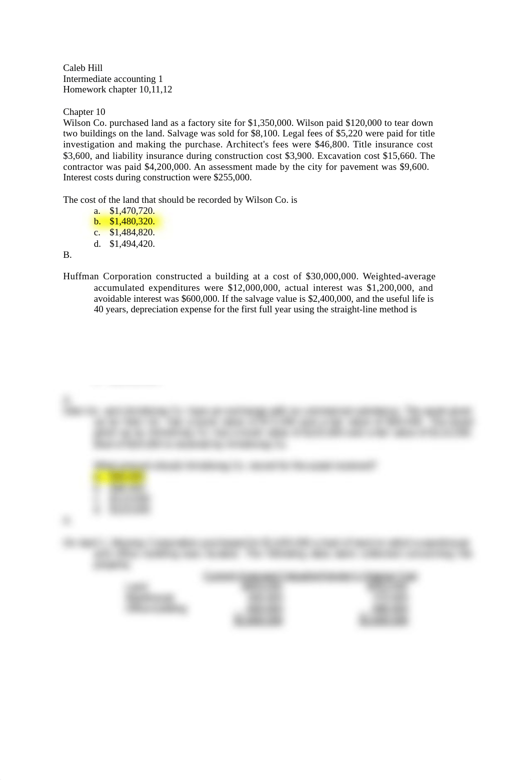 Intermediate Accounting Ch.10,11,12 homework.xlsx.docx_dc21rnriwxf_page1