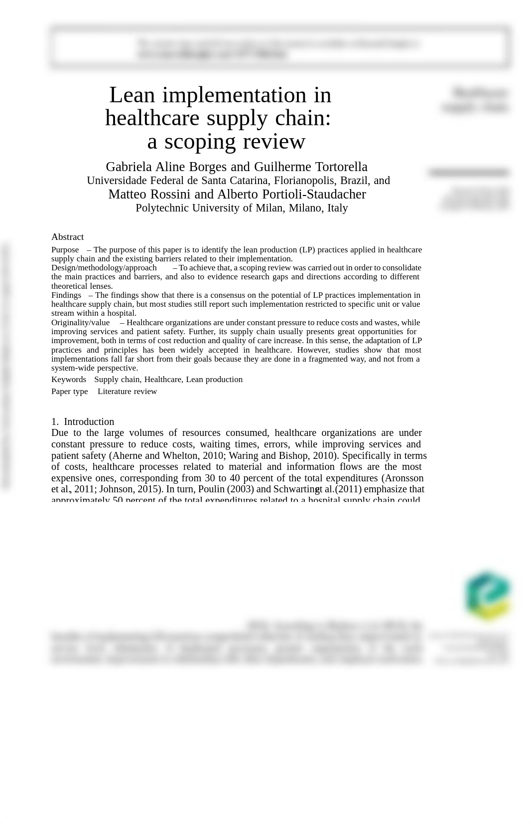 Lean implementation in healthcare supply chain_ a scoping review.pdf_dc22u8e0joj_page1