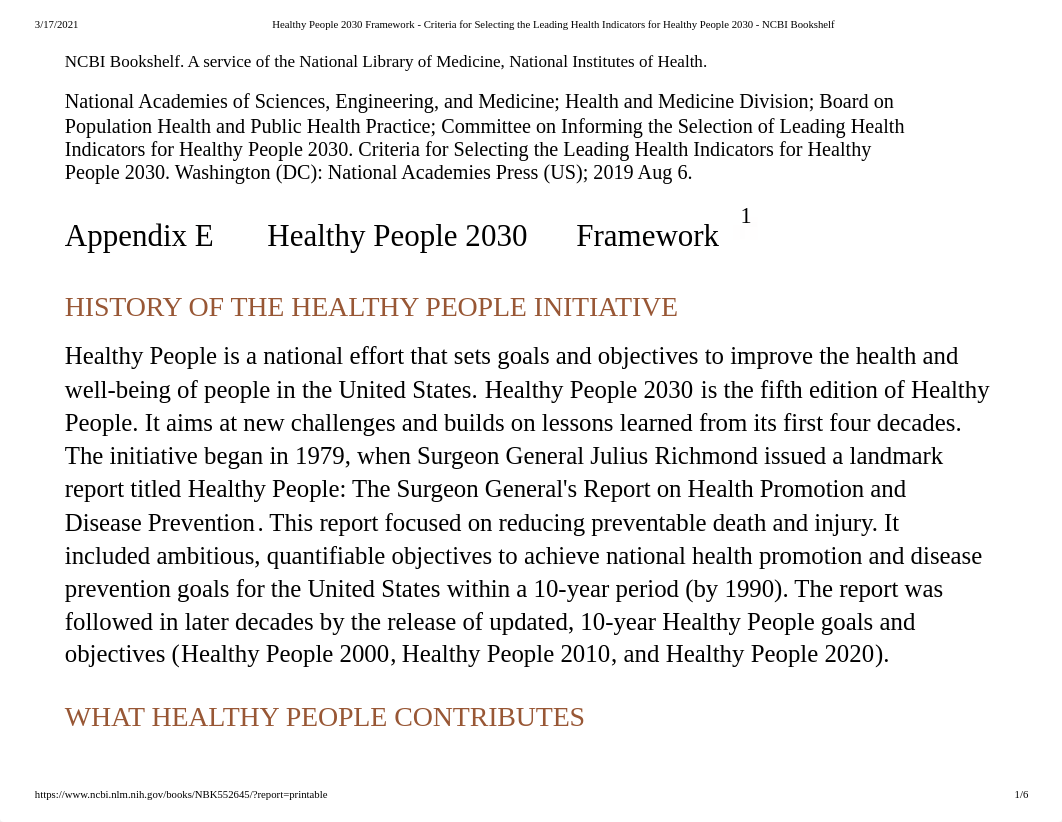 Healthy People 2030 Framework - Criteria for Selecting the Leading Health Indicators for Healthy Peo_dc29wnavbbn_page1