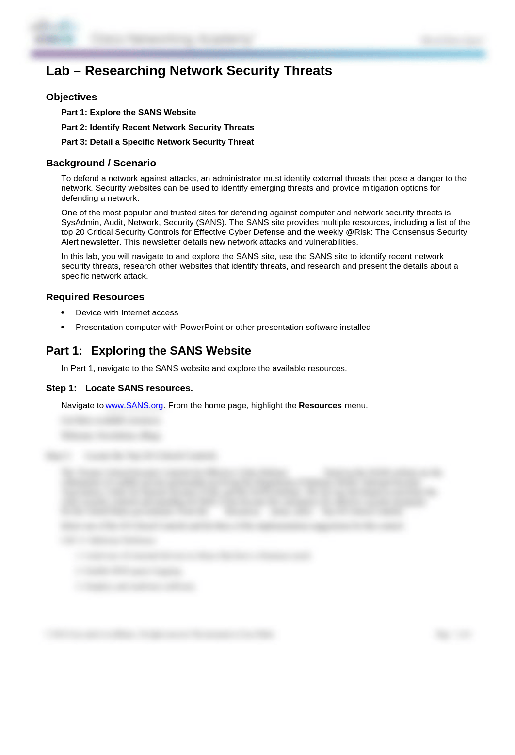 11.2.2.6 Lab - Researching Network Security Threats_dc2d14vr2uw_page1