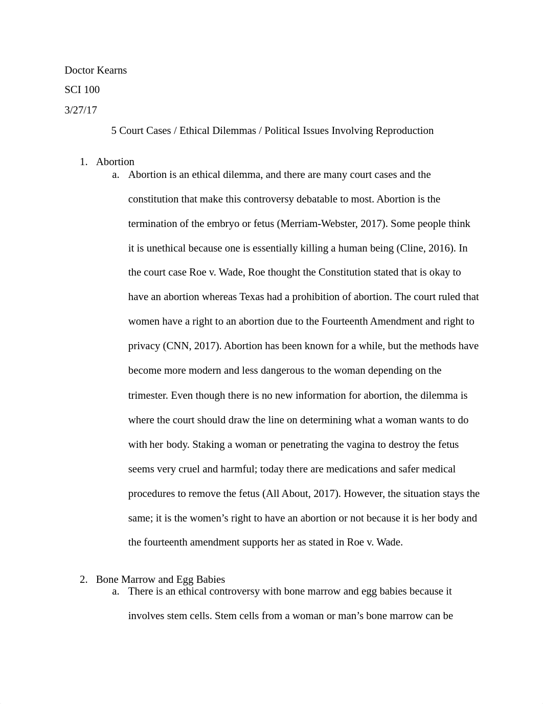 5 Court Cases  Ethical Dilemmas  Political Issues Involving Reproduction.docx_dc2h1vu4tlm_page1