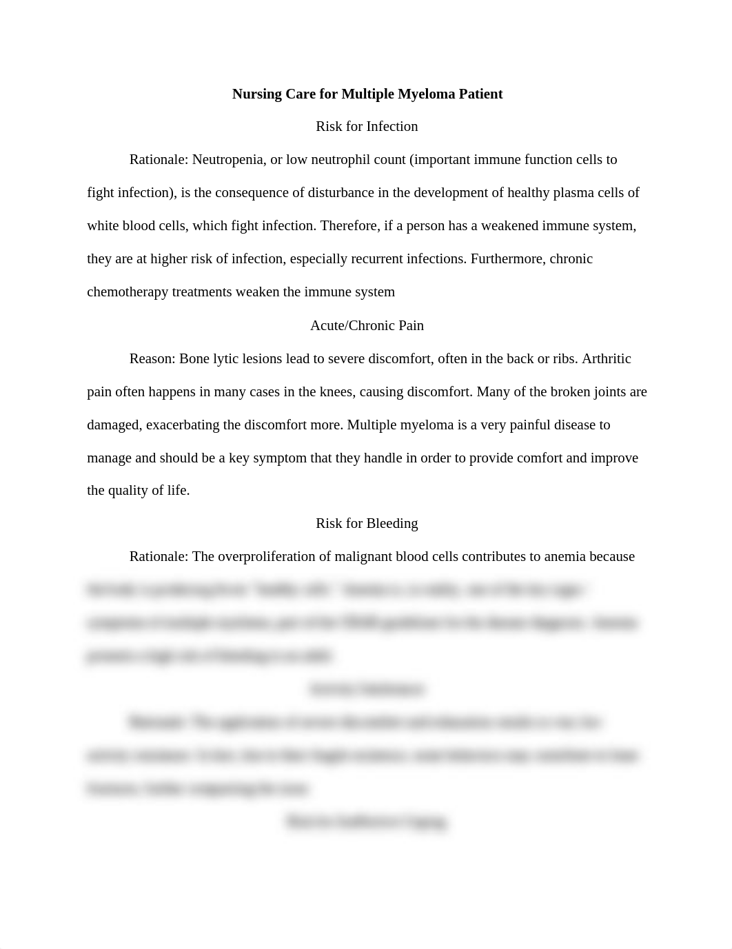 Nursing Care for Multiple Myeloma Patient.docx_dc2jf01nzns_page1