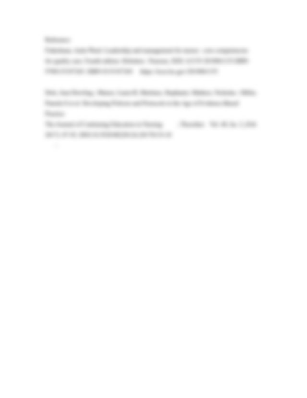 What would you do as a nurse manager if your policy or procedure conflicts with the most recent evid_dc2rkaunc0b_page3