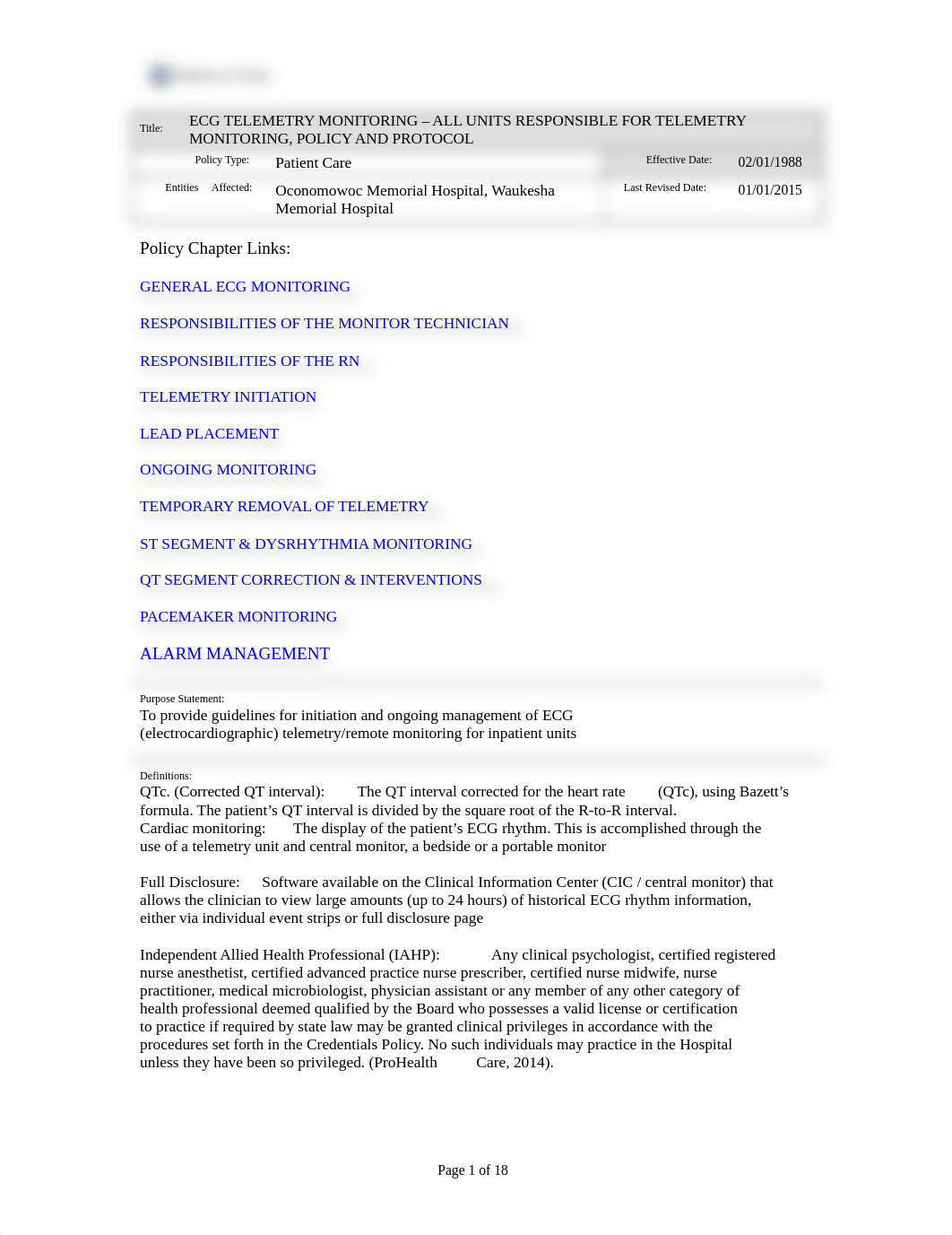 TELEMETRY MONITORING  ALL UNITS RESPONSIBLE FOR TELEMETRY MONITORING (1).doc_dc2v7wi10qo_page1