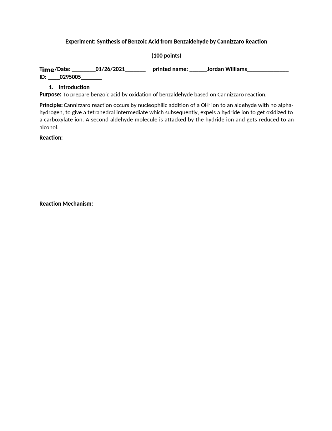 Experiment 13-Synthesis of benzoic acid from benzaldehyde online.docx_dc301mhlq3a_page1