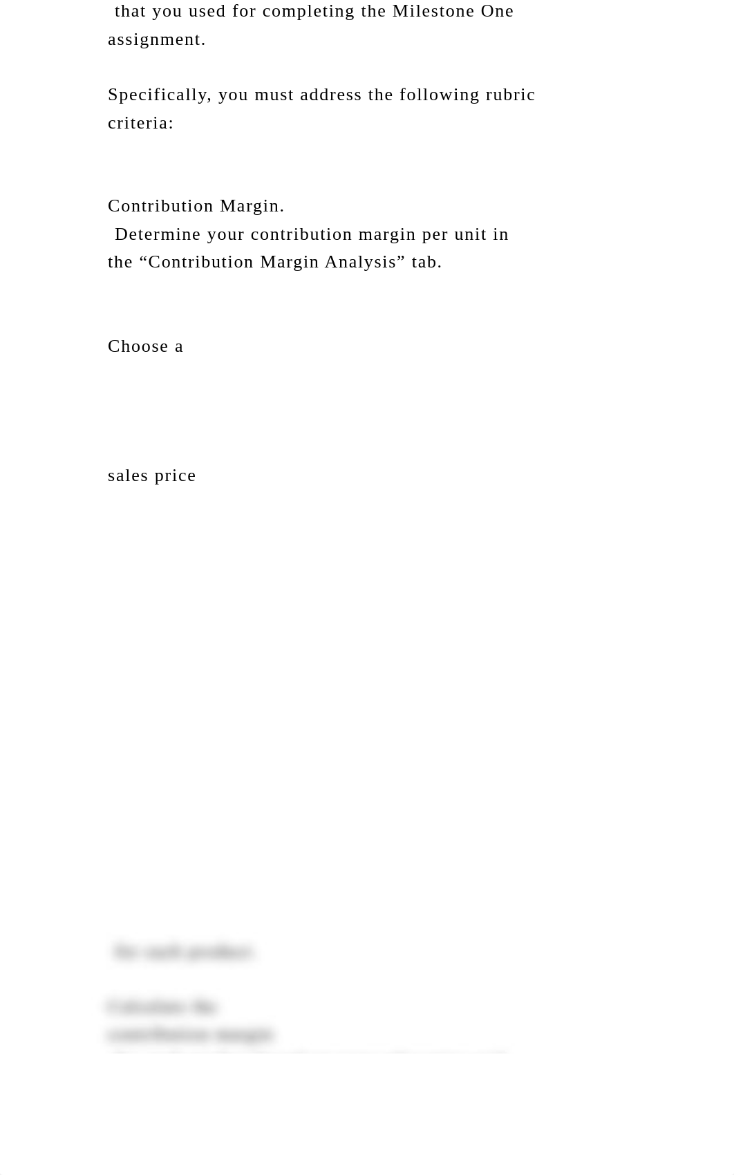 Complete the Contribution Margin Analysis" and Break-Even Analysis.docx_dc3c42lxp4i_page3