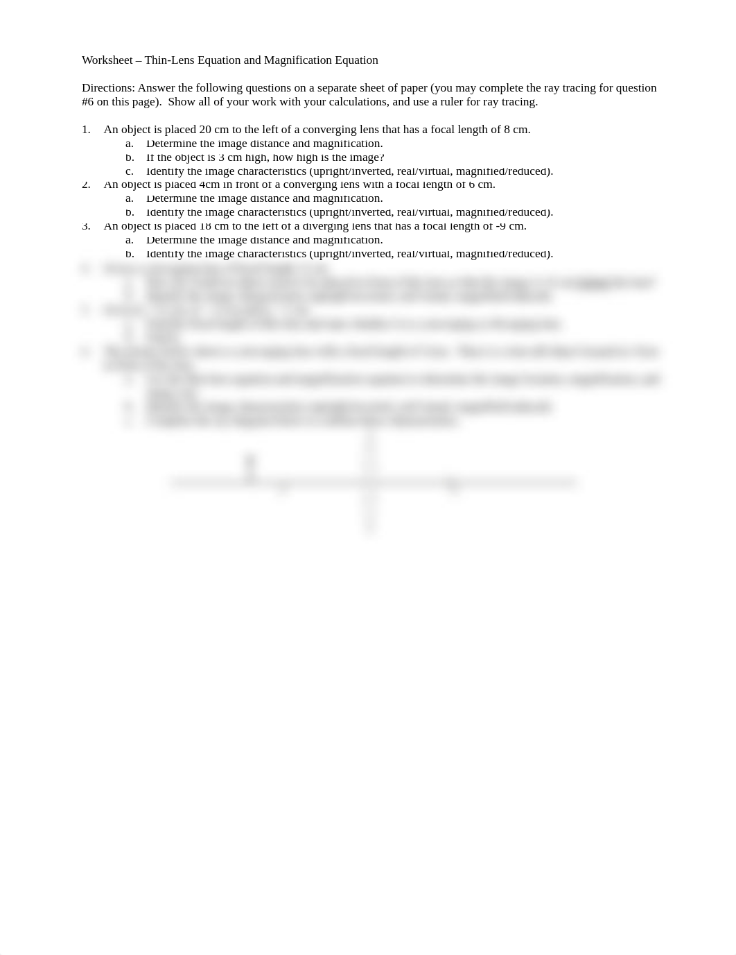 WS - Thin-Lens Equation and Magnification Equation.docx_dc3swdepu7v_page1