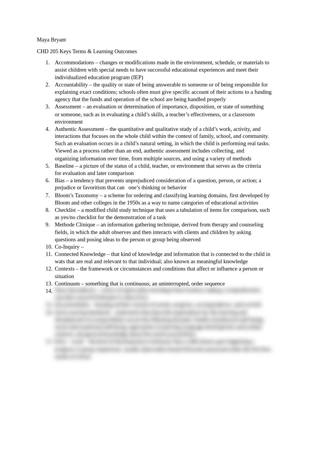 CHD 205 Chapter 6 Key Terms & Learning Outcomes.docx_dc4eh74s077_page1