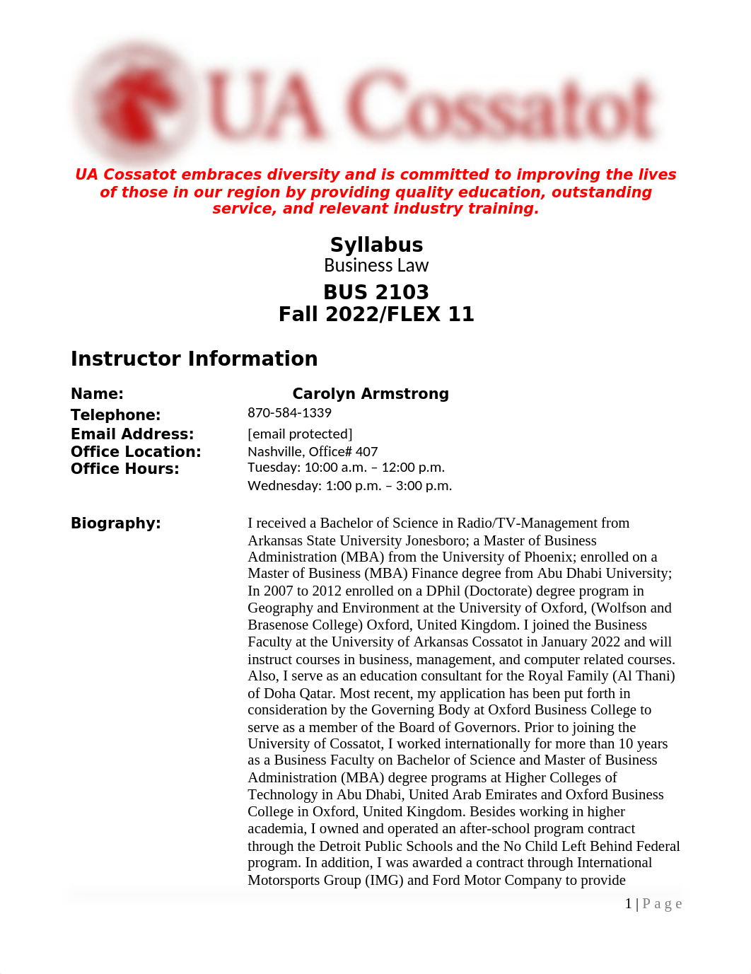 2103 Business Law Sylallabus 2022 Fall FLEX 11(4).docx_dc4ejuhksre_page1