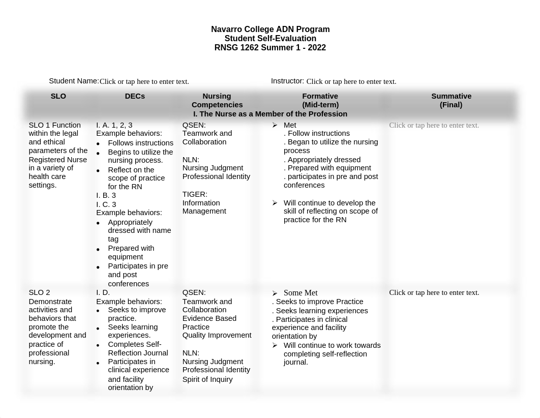 Grant.I 1262 Student Self-Evaluation Tool-1.pdf_dc4l69ldl7e_page1