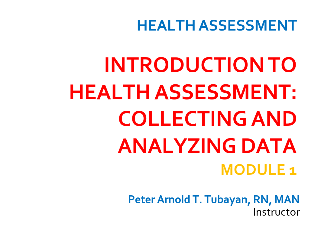 Health Assessment Module 1 INTRODUCTION TO HEALTH ASSESSMENT.pdf_dc4r8gnvwha_page1