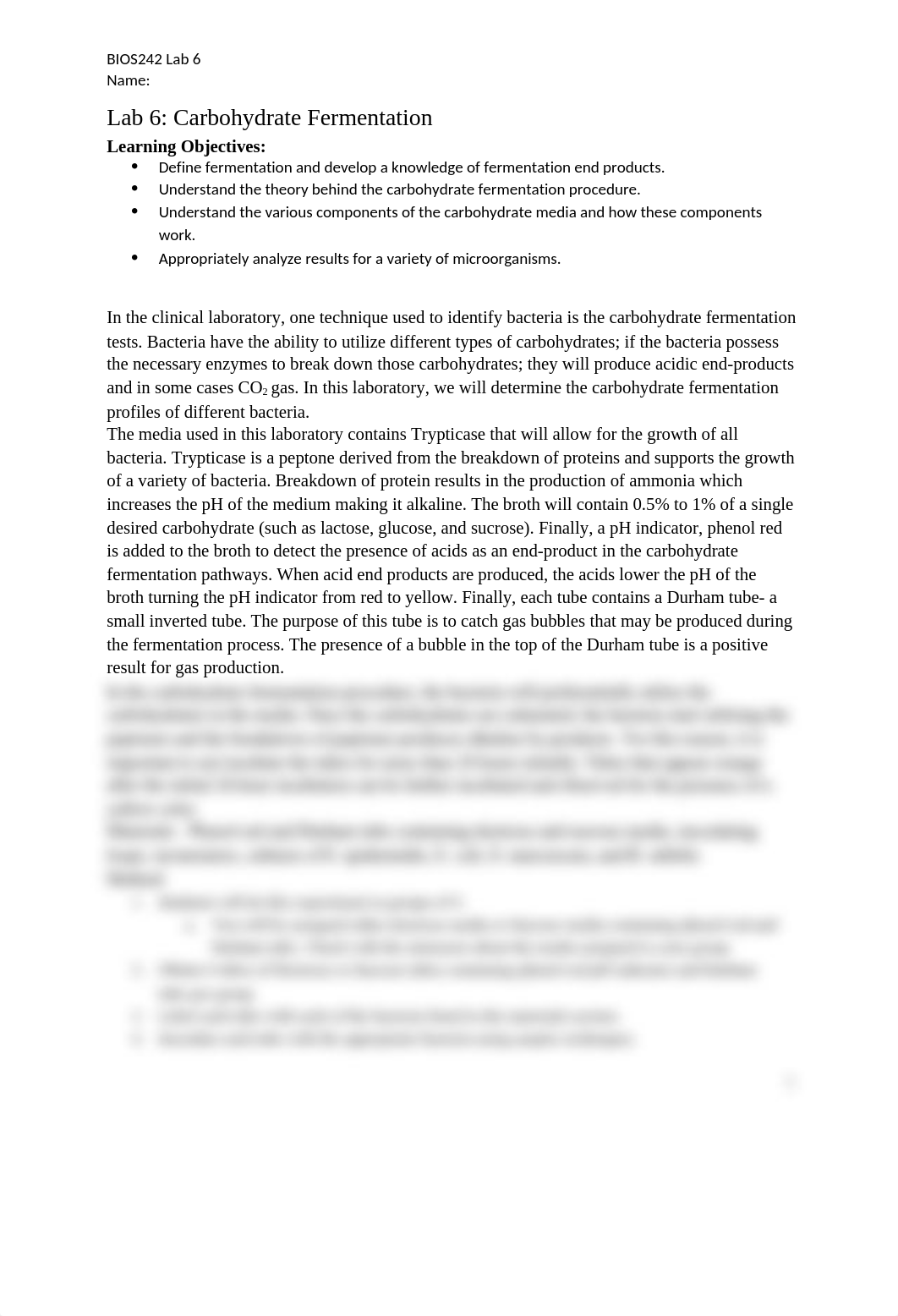 BIOS242 Week 3 Lab 6 Carbohydrate Fermentation-1-1.docx_dc4w2mum16t_page1