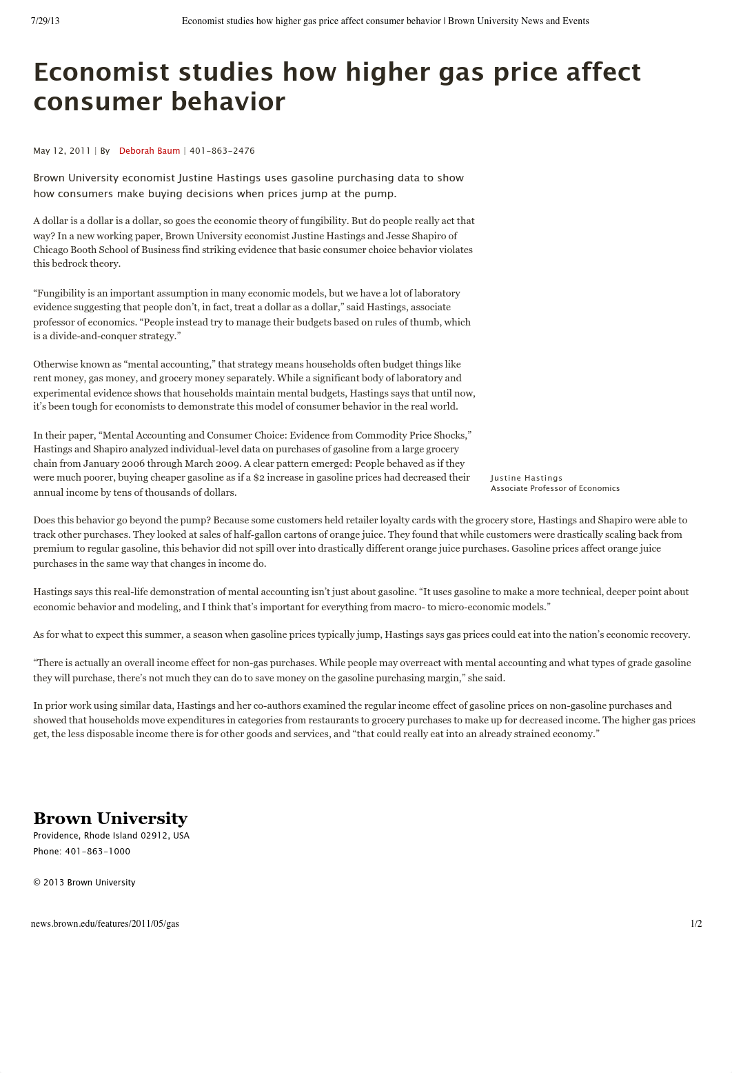 Economist studies how higher gas price affect consumer behavior _ Brown University News and Events.p_dc4w9q6mkgx_page1