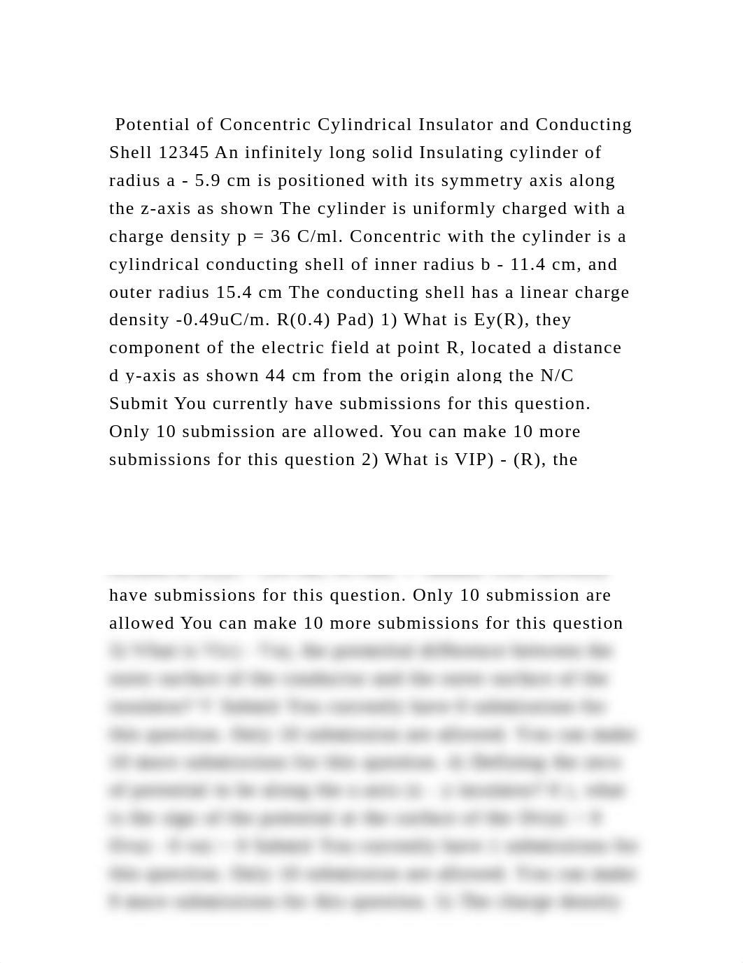 Potential of Concentric Cylindrical Insulator and Conducting Shell .docx_dc5aiunjy1l_page2