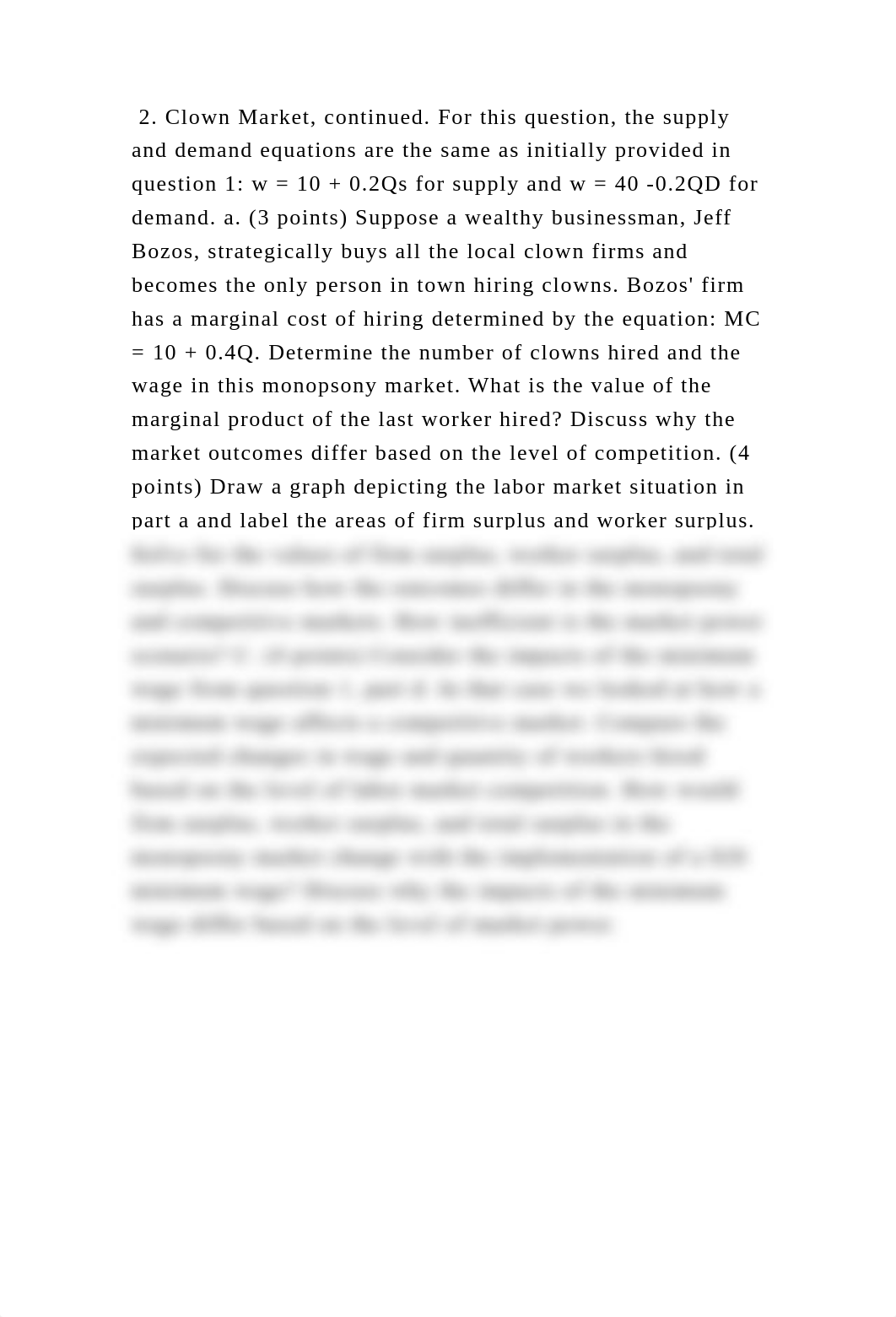 2. Clown Market, continued. For this question, the supply and demand .docx_dc5g6320nim_page2