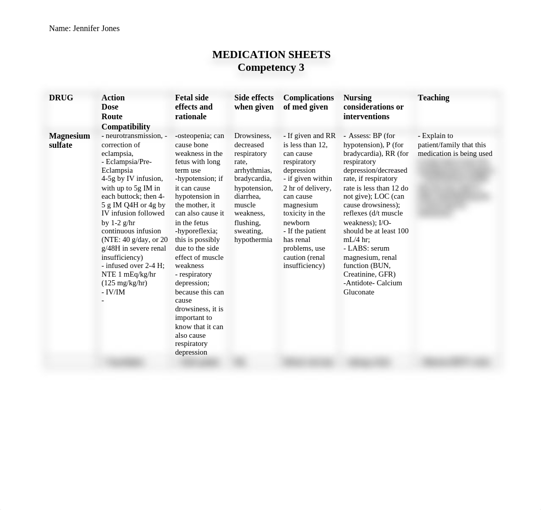 Competency 3 Medication Chart.docx_dc5pjbklhp9_page1