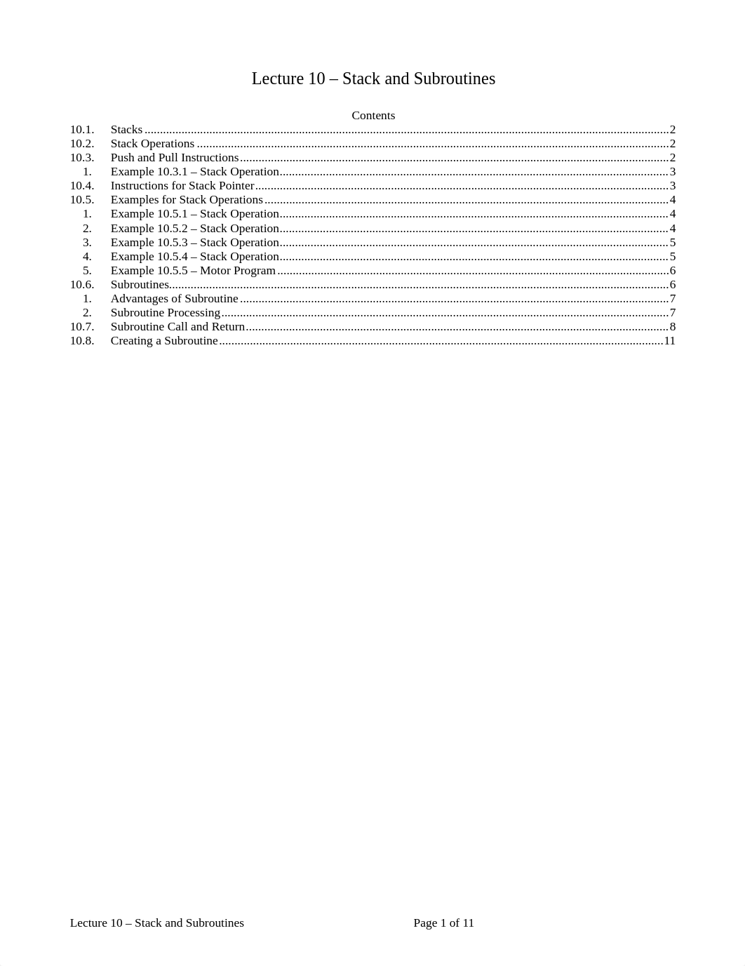 10 - Stack And Subroutines.pdf_dc5r7wpf9x7_page1