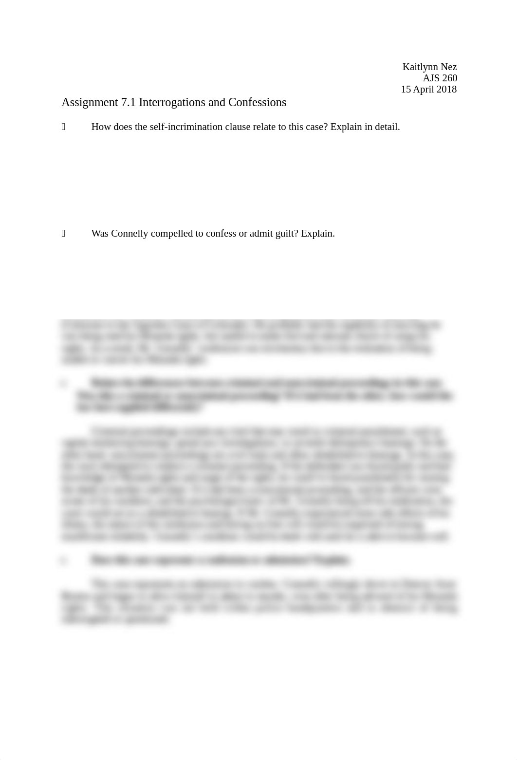 AJS 260 Assignment 7.1 Interrogations and Confessions.docx_dc5vcnkgwrz_page1