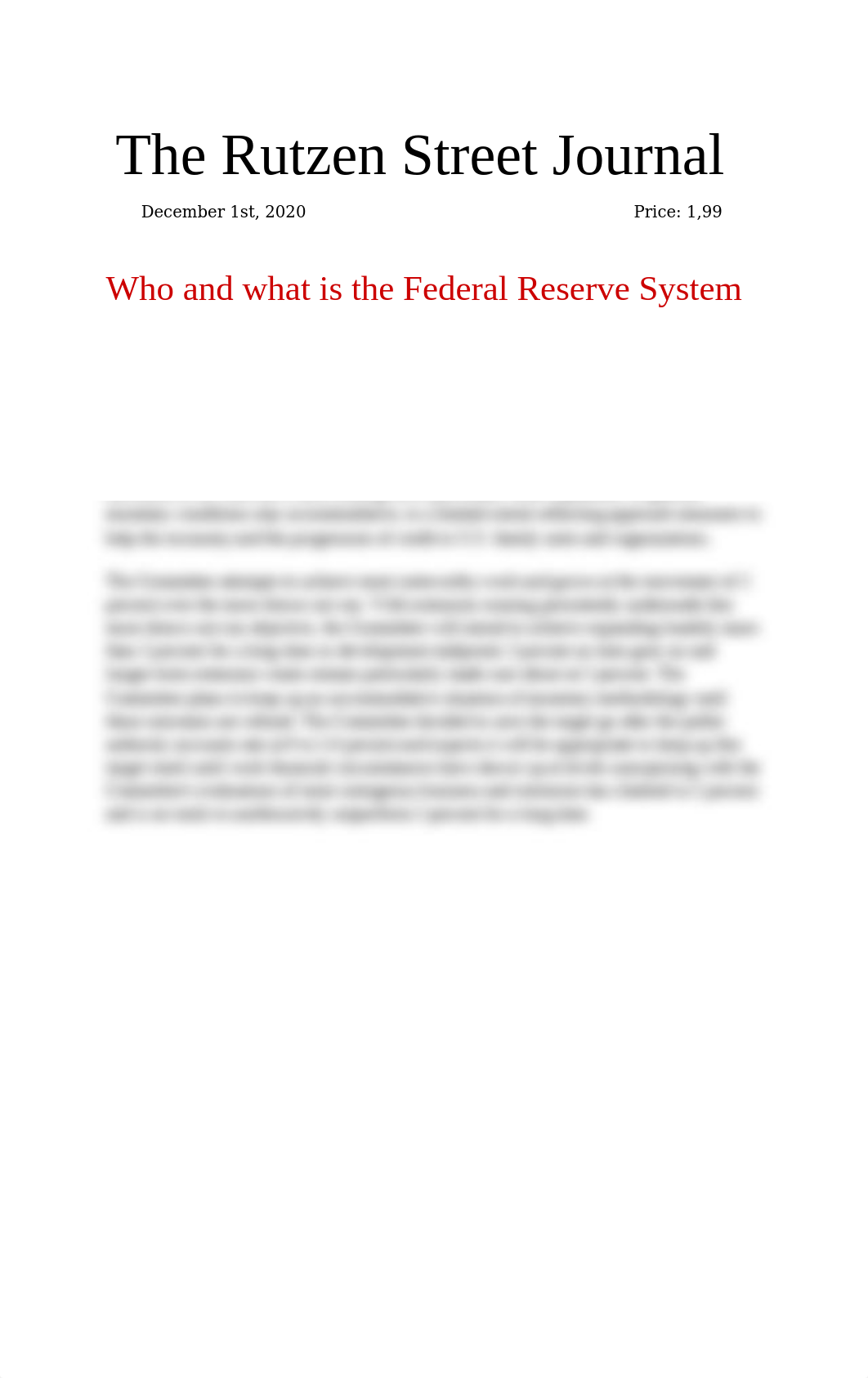 Unit Seven_ Assignment - Recent Actions by the Fed .docx_dc5zofpsd66_page1