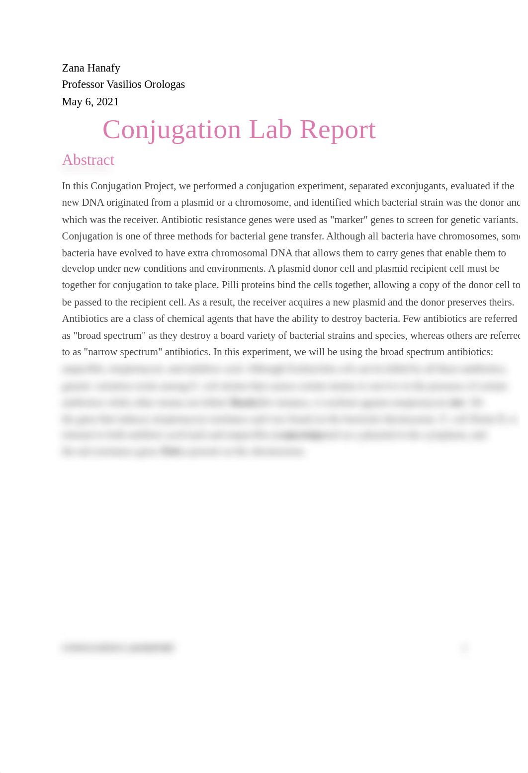 Conjugation Lab Report PDF.pdf_dc619qkanki_page1