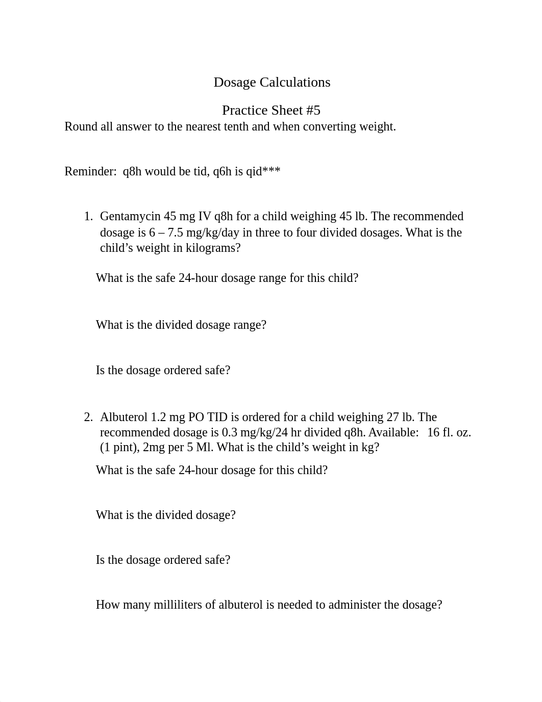 Dosage Calculation Practice #5.docx_dc643pf3mlu_page1