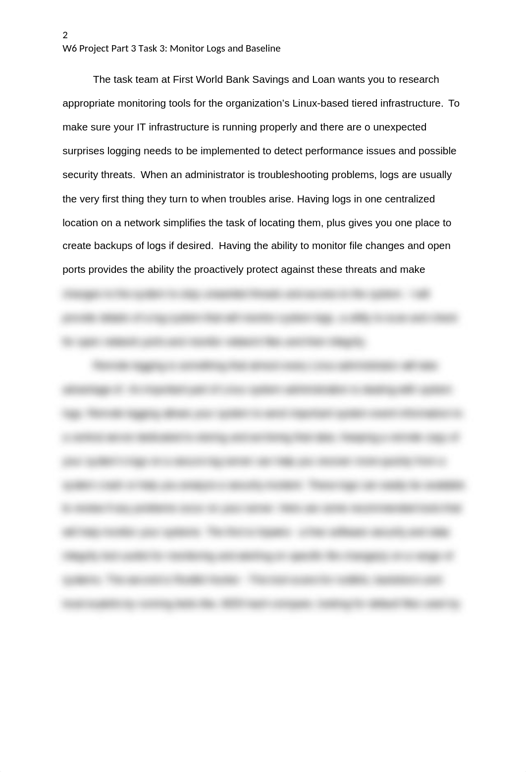 Don Pellerin - Project Part 3 Task 3- Monitor Logs and Baseline.docx_dc684reu86h_page3