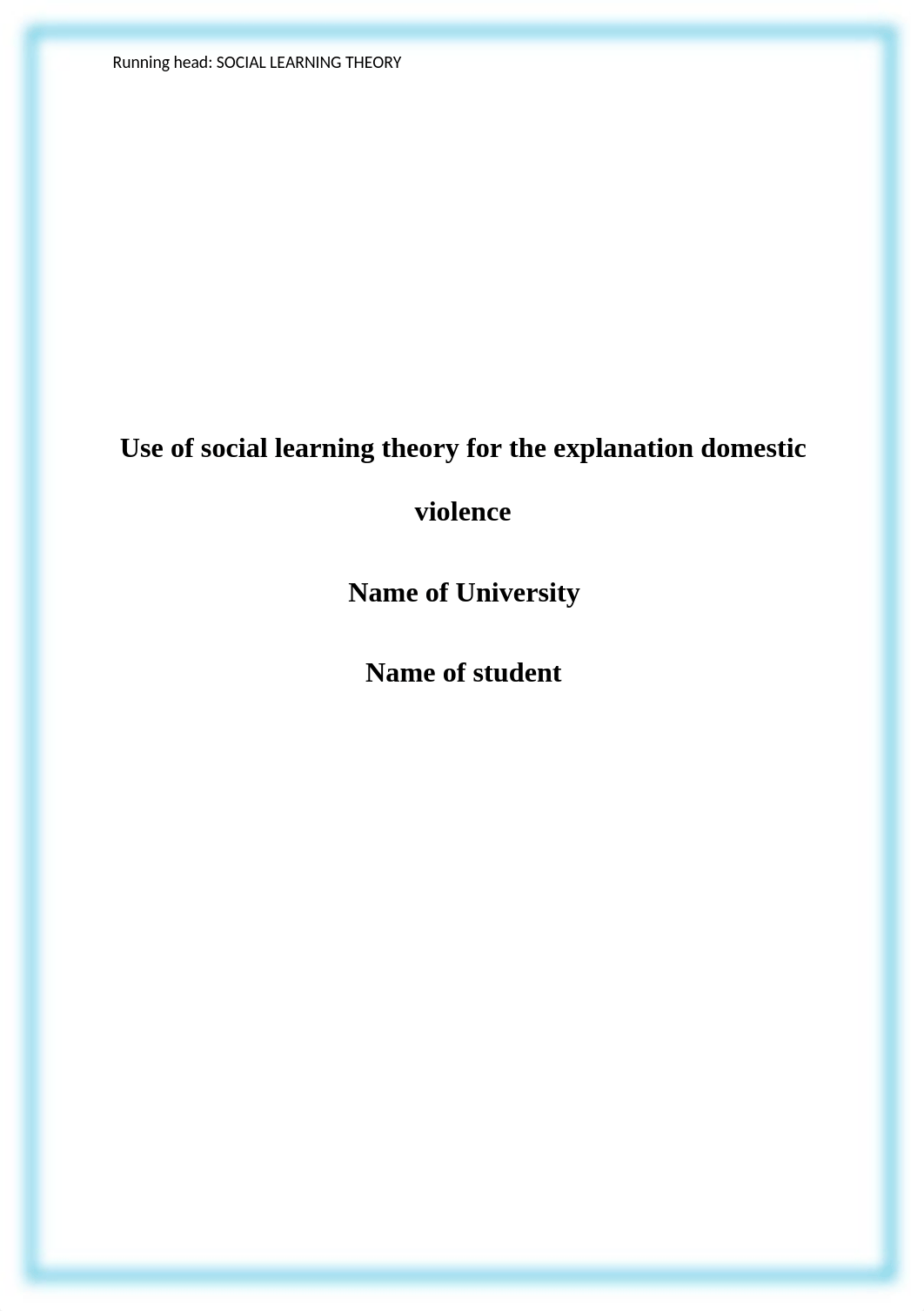 Use of social learning theory for the explanation domestic violence_dc6p36g4osr_page1