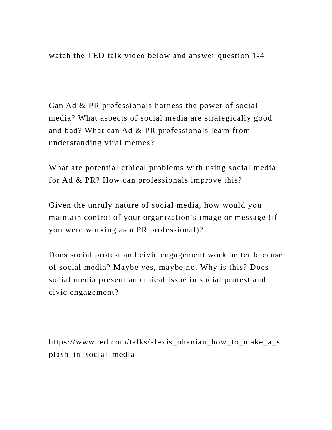 watch the TED talk video below and answer question 1-4Can Ad.docx_dc6r5oc7uv7_page2