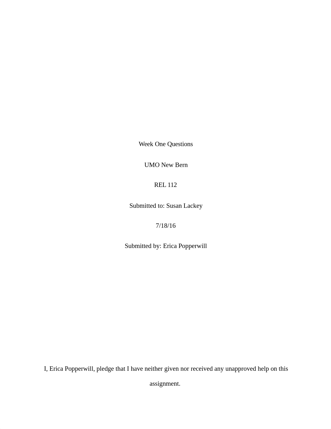 Week One Questions REL 112_dc6t5snir7x_page1