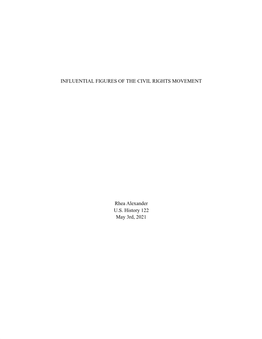 US History Paper #4_ Figures of the Civil Rights Movement.pdf_dc72t3ahj03_page1