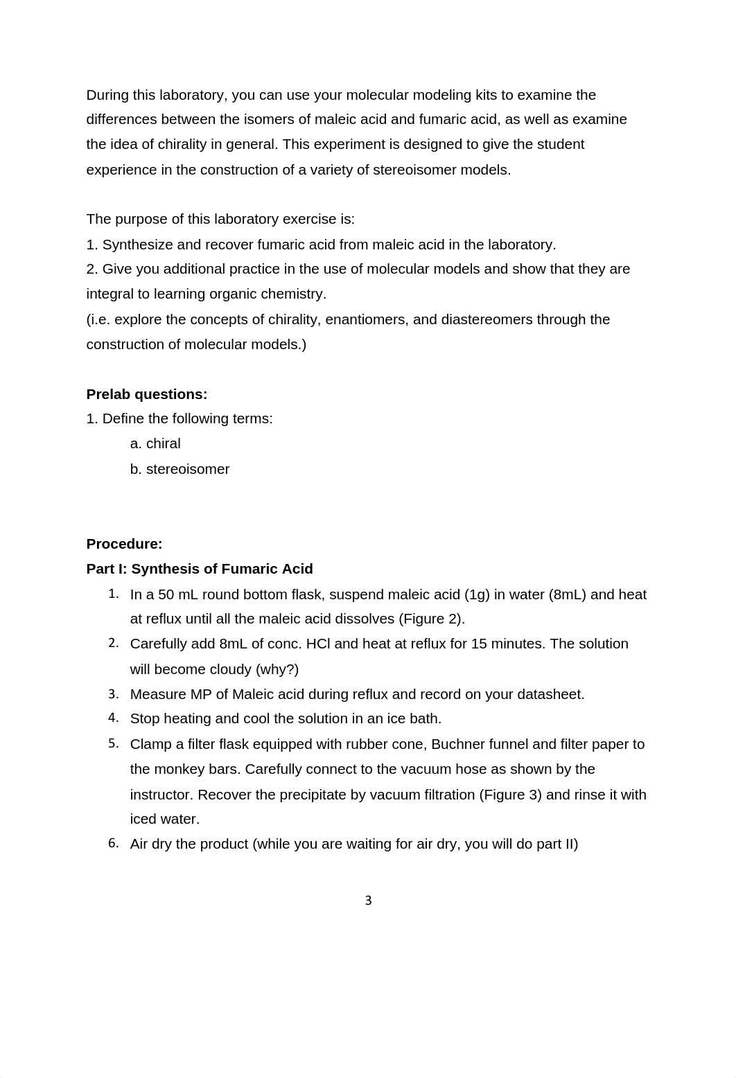 Lab 6 Fumaric Acid and Stereochemistry models.pdf_dc76vbo6rw1_page3