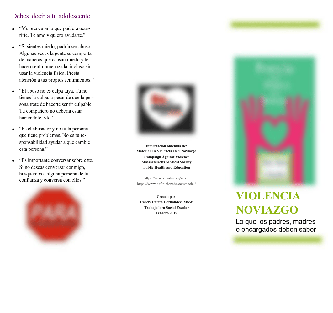 OpÃºsculo de Violencia en el Noviazgo dirigido a Padres sin escuela.pdf_dc7a0kpyray_page1