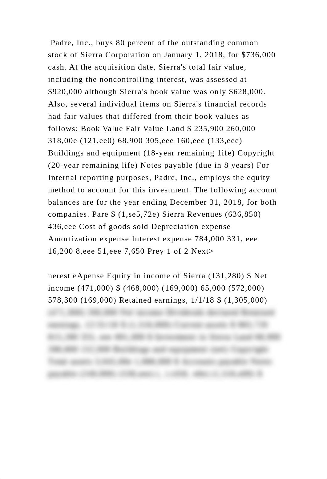 Padre, Inc., buys 80 percent of the outstanding common stock of Sierr.docx_dc7eppy0671_page2